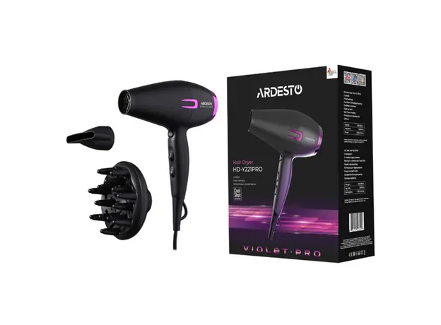 თმის საშრობი Ardesto HD-Y221PRO, 3 image