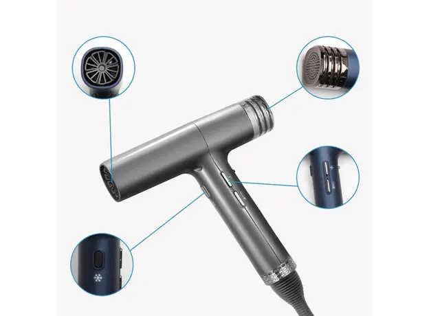 თმის საშრობი Franko FHD-1237, 3 image