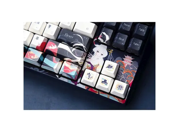 კლავიატურა Varmilo VPE87 Chang'e Cherry Mx Silent Red EN, 4 image