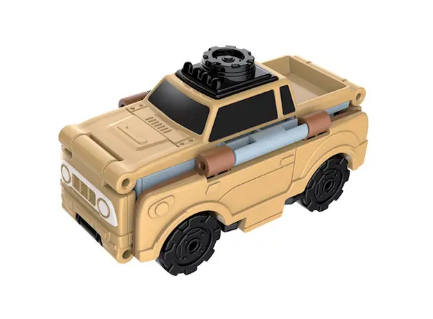 სათამაშო მანქანა TransRacers Parade Truck & Transport Truck, 3 image