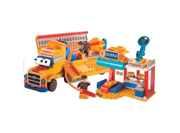 სათამაშო ნაკრები Super Wings Small Blocks Buildable Vehicle Set
