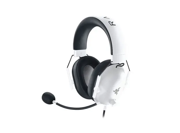ყურსასმენი Razer Headset Blackshark V2 X 3.5mm White, 2 image