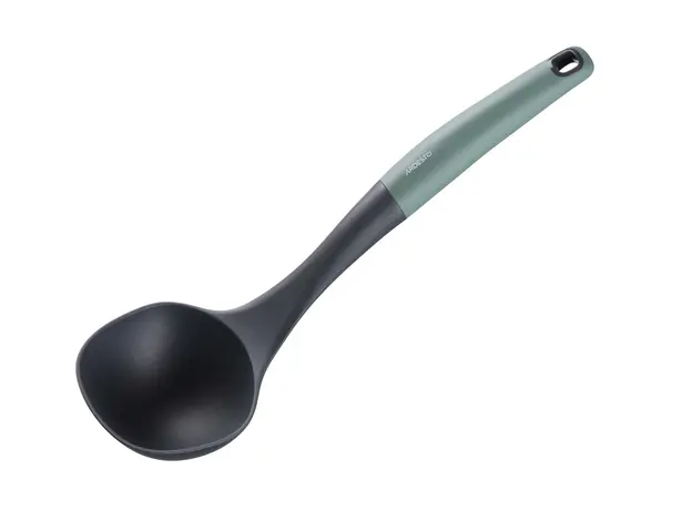ჩამჩა ARDESTO Soup Ladle  Gemini, gray/green, nylon, pp with soft touch