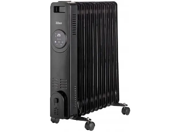 ზეთის გამათბობელი Zilan ZLN8436, 2000W, Oil Radiator, Black