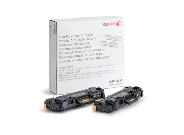 კარტრიჯი Xerox 106R04349, Toner Cartridge, 3000P, B205, B21, B210, Black