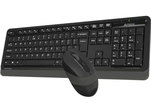 კლავიატურა მაუსით A4tech Fstyler FG1010 Wireless Combo Set EN/RU Grey, 5 image