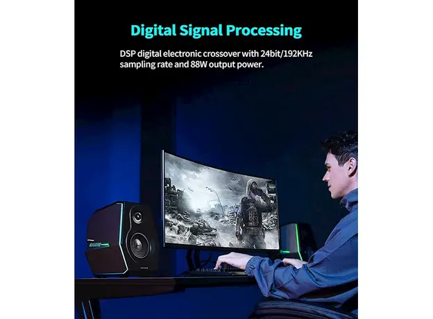 დინამიკი Edifier G5000, 88W, Bluetooth, AUX, USB, Speaker, Black, 6 image