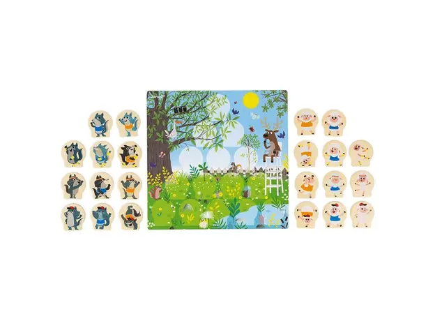 სამაგიდო თამაში Janod Gym Challenge - Board game, 5 image