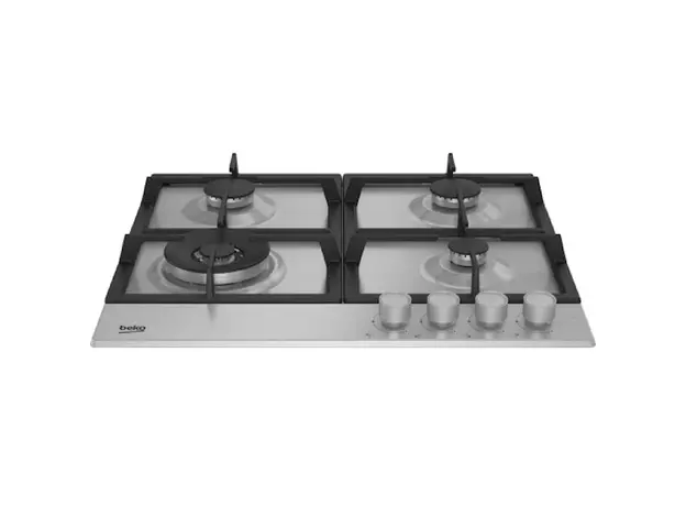 ჩასაშენებელი ქურის ზედაპირი Beko HIAW 64225 SX bPRO 500, Built-in, Silver, 5 image