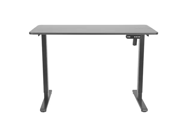 კომპიუტერის მაგიდა 2E Computer table CE120B-MOTORIZED, height adjustment, electric motor 220V, 73/118х120x60cm, black, 2 image