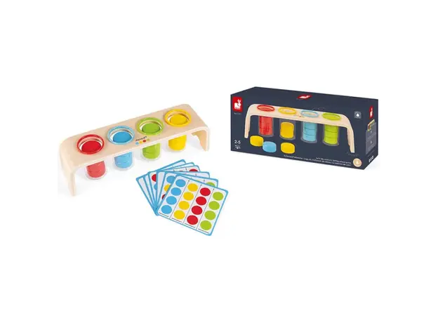 სამაგიდო თამაში Janod Sorting Colours Game, 2 image