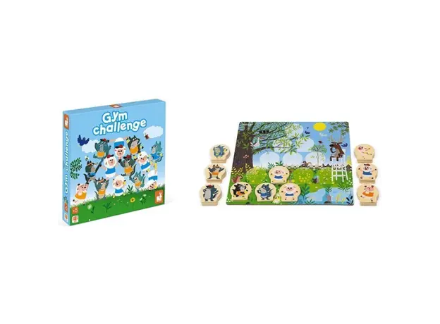 სამაგიდო თამაში Janod Gym Challenge - Board game