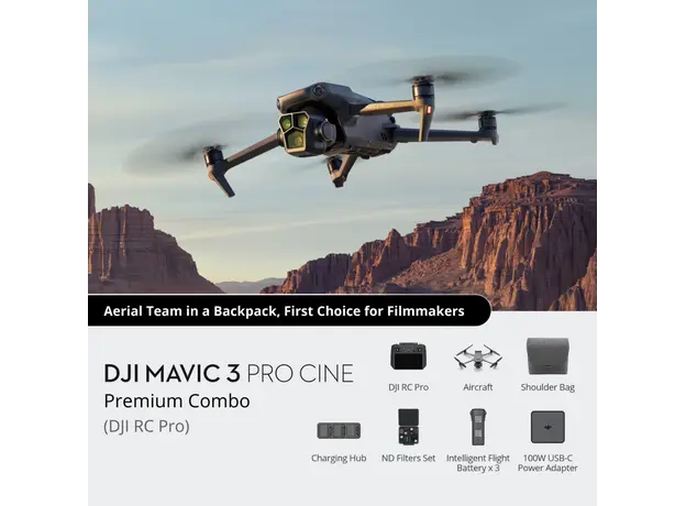 დრონი DJI Mavic 3 Pro Cine Premium Combo (DJI RC Pro), 5 image