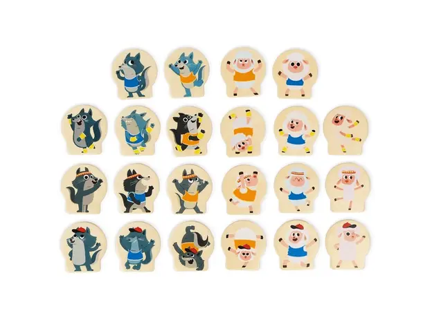 სამაგიდო თამაში Janod Gym Challenge - Board game, 3 image