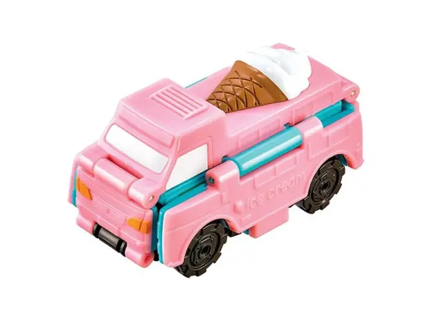 სათამაშო მანქანა TransRacers Ice Cream Car & Mini Van, 3 image