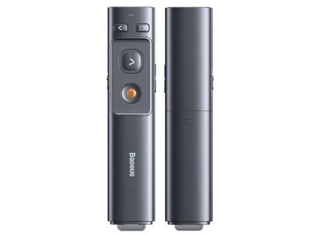 პრეზენტერი Baseus Orange Dot Wireless Presenter Red Laser ACFYB-B0G, 3 image