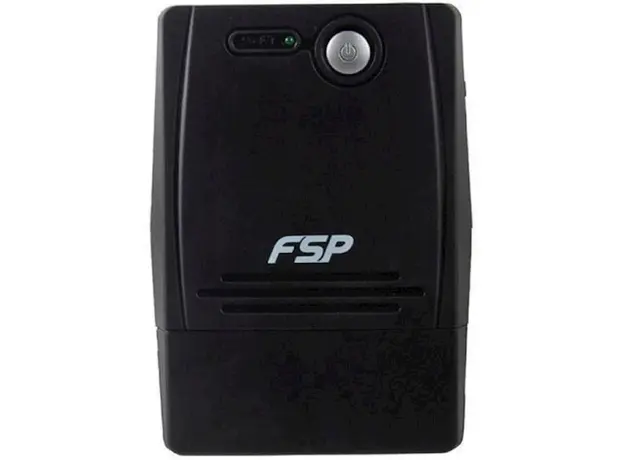 უწყვეტი კვების წყარო FSP PPF3601405, 650VA, USB, RJ-45, UPS, Black, 4 image