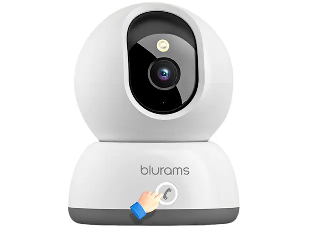 ვიდეო სათვალთვალო კამერა Blurams A31C Lumi, Indoor Security Camera, White, 3 image