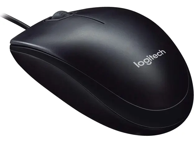 მაუსი LOGITECH M90 Corded Mouse - GREY - USB - EWR2, 5 image