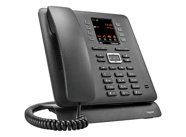 სტაციონალური ტელეფონი Gigaset Pro Maxwell C Corded VoIP Bluetooth, Visual call notification, Redial TFT Black, 5 image