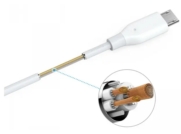 კაბელი ANKER - MICRO USB (3FT) WHITE A8132021, 3 image