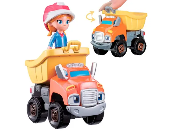 მანქანა Rev&Roll Die Cast Lori & Tipper, 5 image