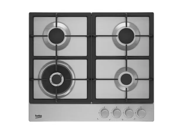 ჩასაშენებელი ქურის ზედაპირი Beko HIAW 64225 SX bPRO 500, Built-in, Silver