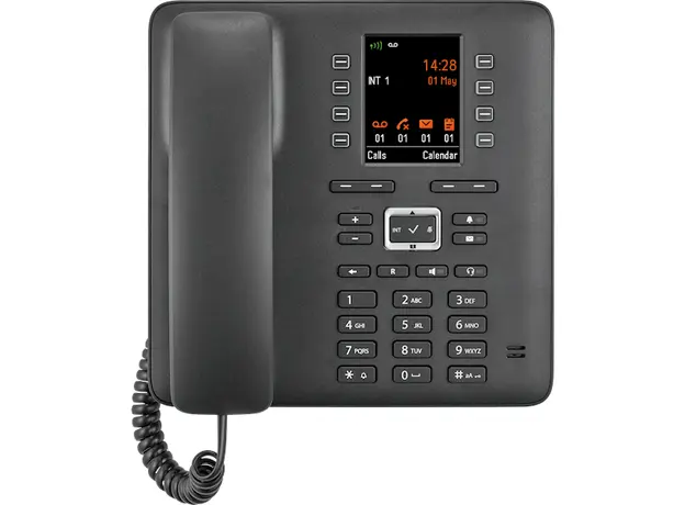 სტაციონალური ტელეფონი Gigaset Pro Maxwell C Corded VoIP Bluetooth, Visual call notification, Redial TFT Black