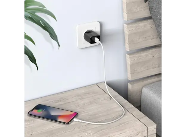მობილურის დამტენი UGREEN 50459 USB Wall Charger One ports BLACK, 6 image