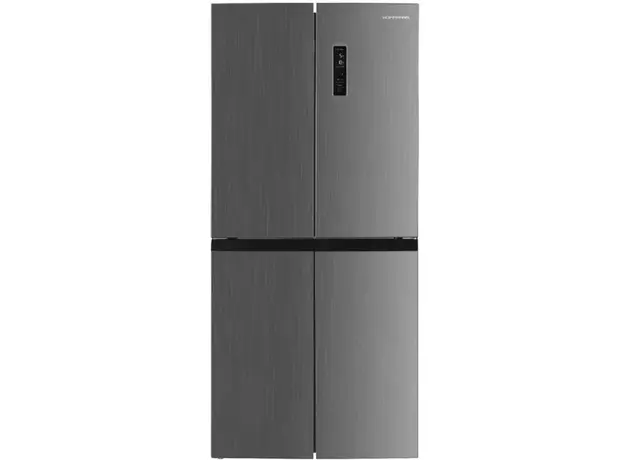 მაცივარი Hoffmann NFFD-180IX, 401L, A+, No Frost, Refrigerator, Grey, 3 image