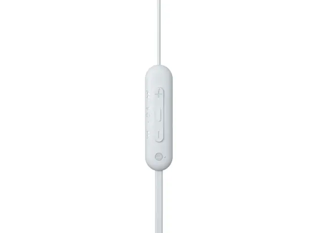 ყურსასმენი Sony WI-C100 Wireless In-ear Headphones - White, 4 image