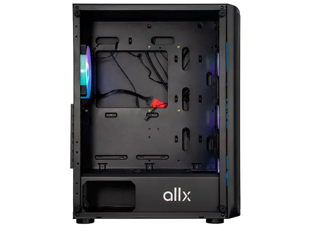 ქეისი ALLX AX-G2148, Computer Case, E-ATX, ATX, MATX, USB 3.0x1, USB 1.0x2, AUDIO, Black, 6 image