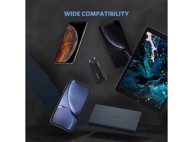 მობილურის დამტენი UGREEN 50459 USB Wall Charger One ports BLACK, 7 image