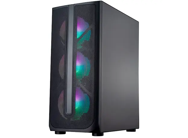 ქეისი ALLX AX-G2148, Computer Case, E-ATX, ATX, MATX, USB 3.0x1, USB 1.0x2, AUDIO, Black, 3 image