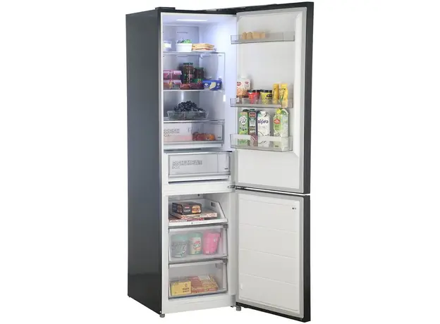 მაცივარი Midea MDRB521MGE22ODM, 360L, A++, No Frost, Refrigerator, Black, 3 image
