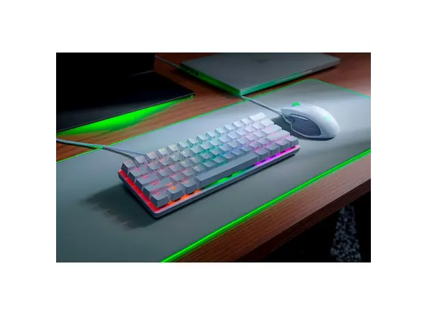 კლავიატურა RAZER HUNTSMAN MINI MERCURY (RZ03-03392200-R3R1), 4 image