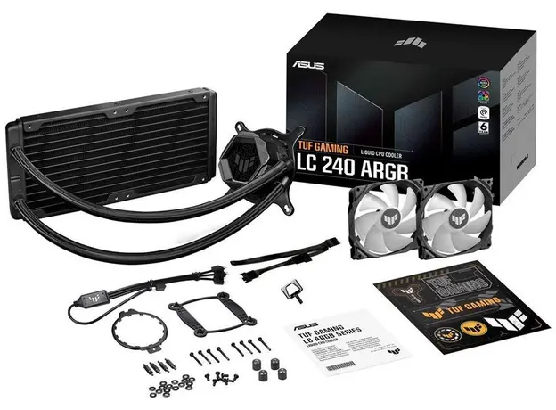 ქულერი ASUS TUF GAMING LC 240 ARGB Intel: LGA 115x, LGA 1700, 1200;AMD: AM4, AM4, ARGB, 6 image