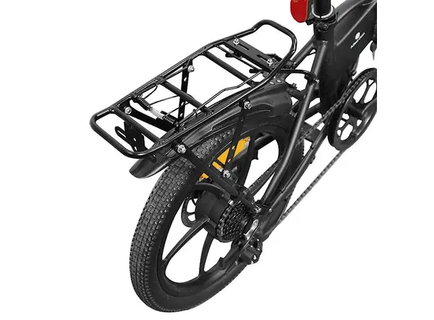 ველოსიპედის უკანა საბარგული ADO R3, Rear Carrier For A20+/A20F+/A20F Beast, Black, 5 image