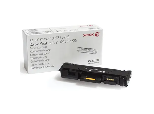 კარტრიჯი Xerox 106R02782 Dual Pack Toner Cartridge Black for P3052/3260 WC3215/3225 (6000 Pages), 2 image