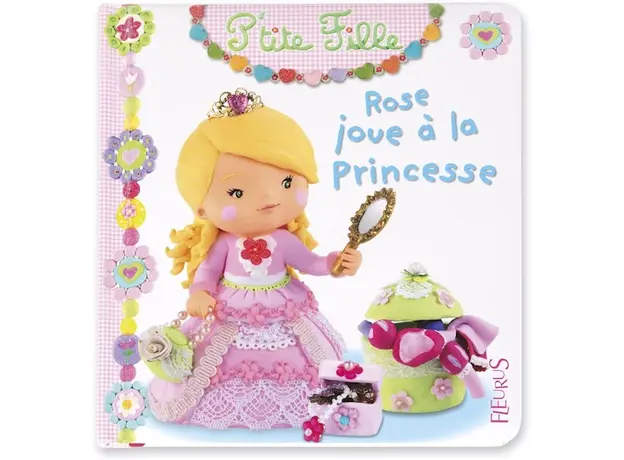 ასაწყობი ფაზლი Janod Set of 2 puzzles  Rose plays Princess J02770, 8 image