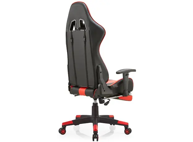 სათამაშო სავარძელი ALLX SK8825, Gaming Chair, Red/Black, 6 image