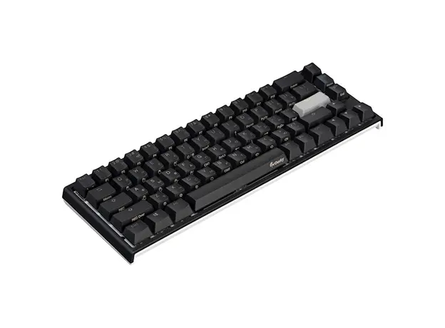 კლავიატურა Ducky Keyboard  One 2 SF, Cherry Silent Red, RGB LED, RU, Black-White, 3 image