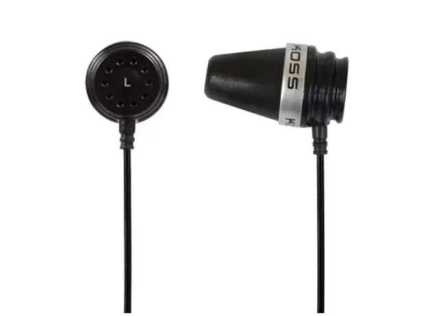 ყურსასმენი Koss Headphones Spark Plug VCk Noise Isolating Black