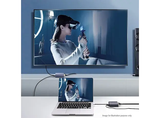 HDMI სიგნალის დამაგრძელებელი UGREEN CM455 (20519), Expansion cable with Ethernet 70M Supports FullHD, 3 image