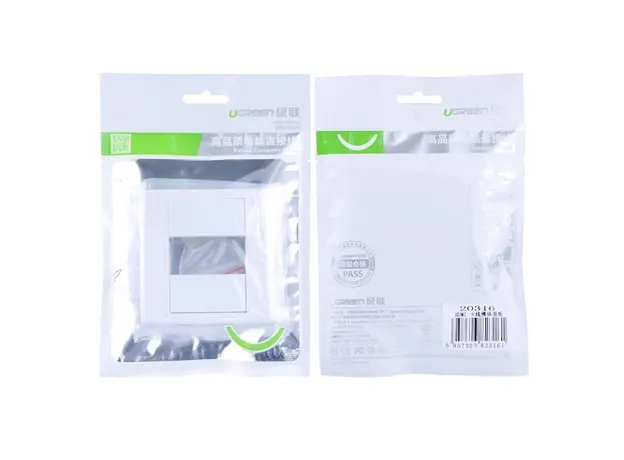 ქსელის კაბელი UGREEN NW102 (20163) Cat6 Patch Cord UTP Lan Cable 8m (Black), 5 image