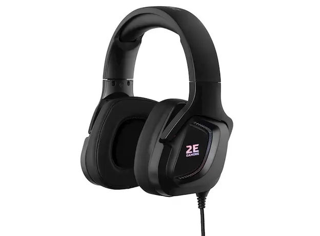 ყურსასმენი 2E HG340 RGB 3.5 MM (2E-HG340BK) BLACK, 3 image