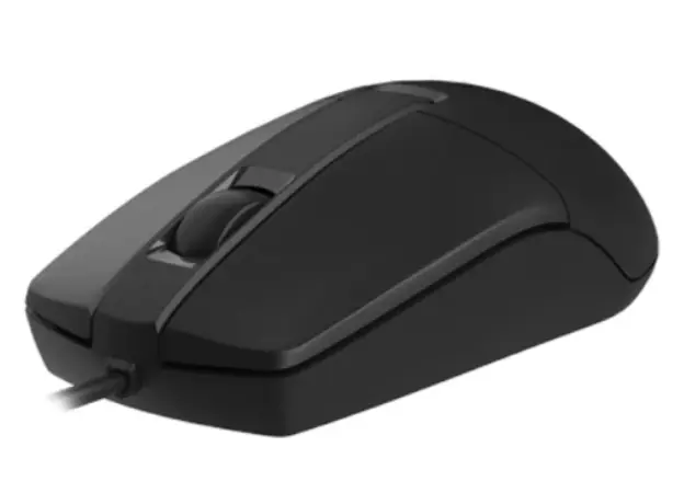 Mouse A4tech OP-330 Wired Optical Mouse Black, 4 image