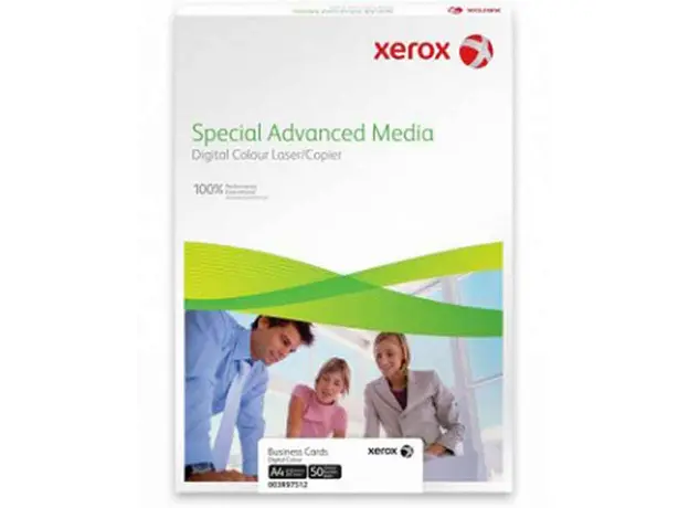 საოფისე ქაღალდი XEROX Docucard A4 120 g/m2, 86X54 Ð¼Ð¼, 003R97571 (500 Sheets)