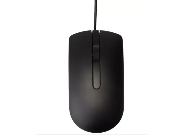 მაუსი Dell Optical Mouse-MS116 - Black, 3 image