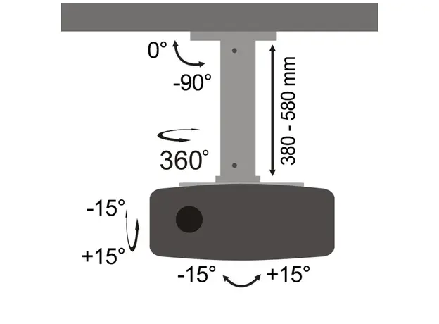 პროექტორის აქსესუარი SBOX PM-18S, 4 image